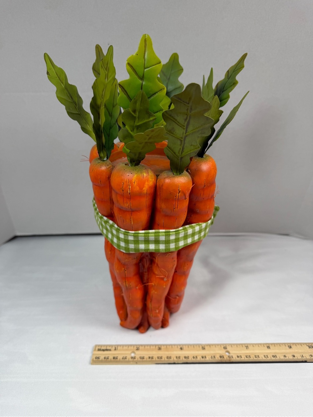 Carrot Candle Holder Beautiful Piece See Note - Picture 7 of 12
